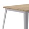 Flash Furniture 30x60 Table Brown Umbrella Top/Silver Steel Frame JJ-T146120-BRSL-GG - alternate 7